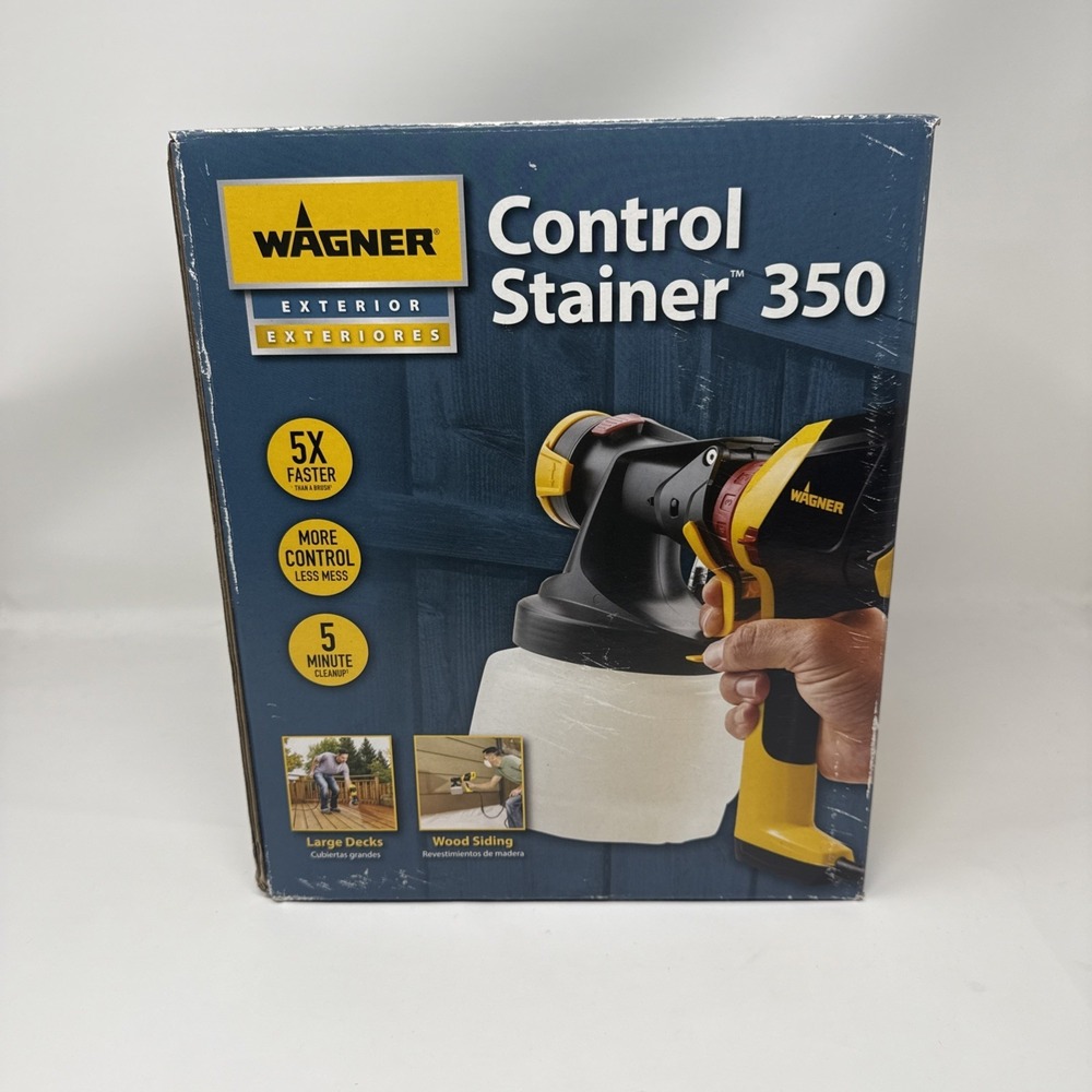 WAGNER Control Stainer 350 HVLP Handheld Stain Sprayer
